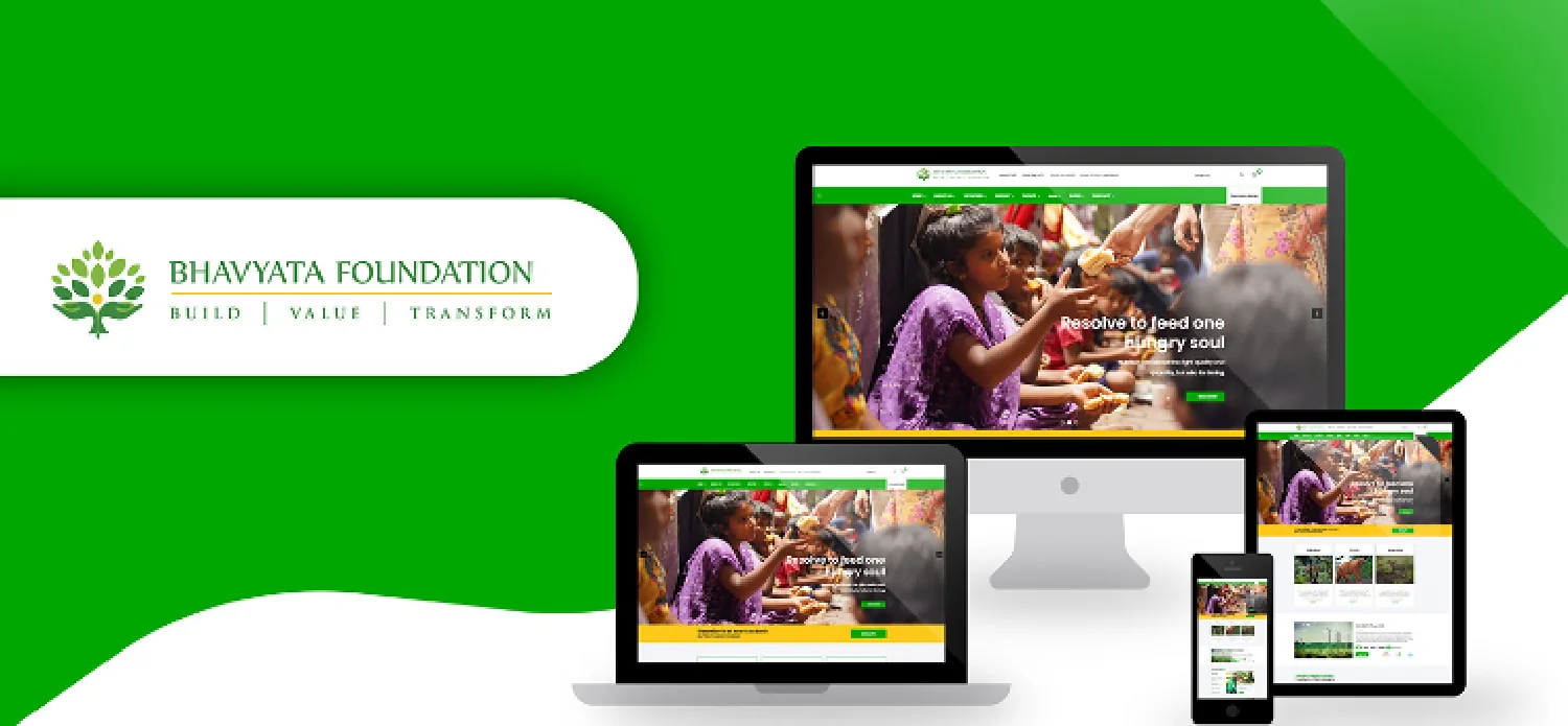 Bhavyata Foundation — Credibility, carried by the design