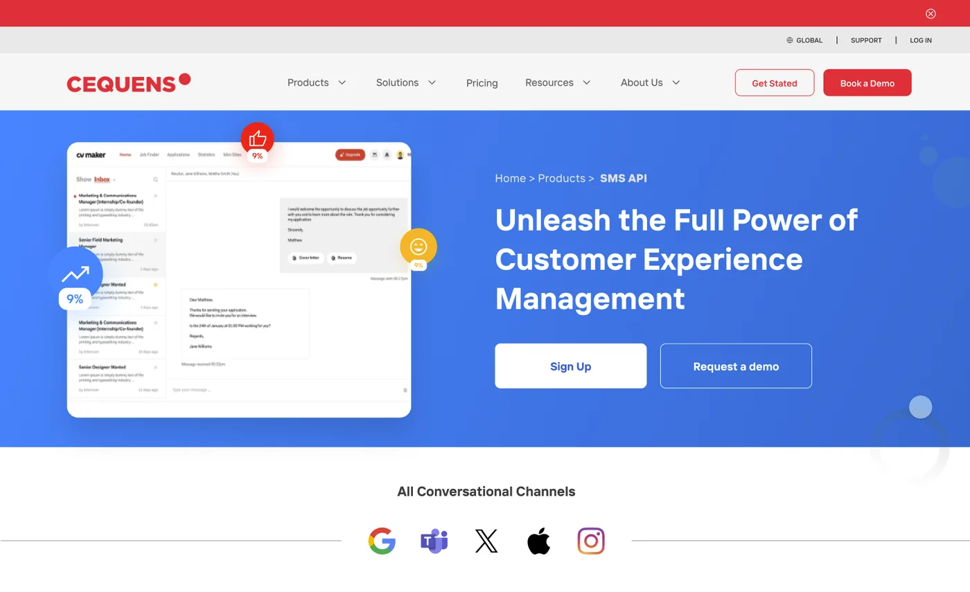 CEQUENS — interface designed by Tagthose