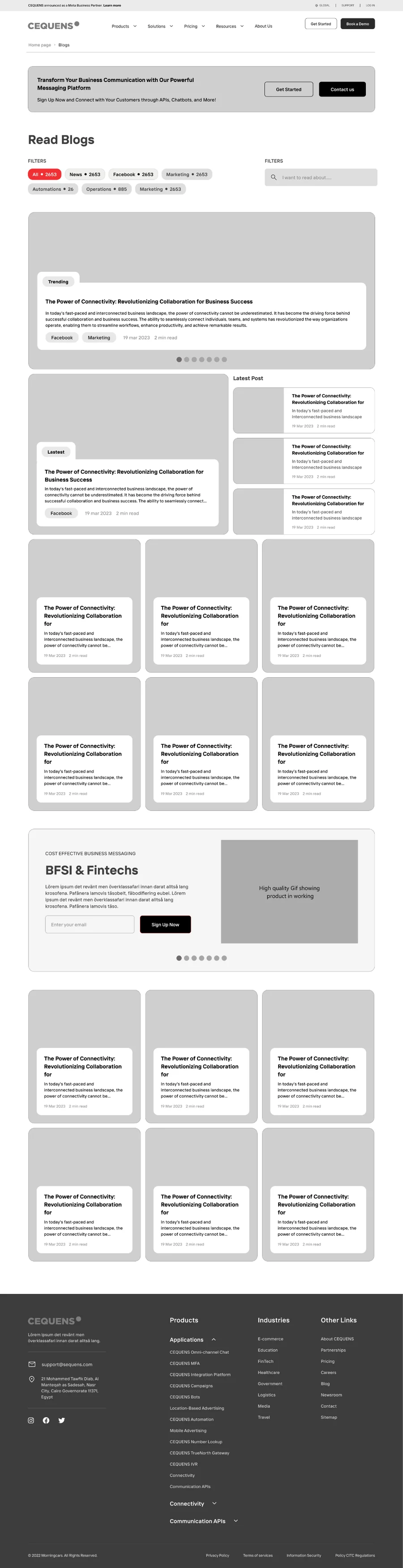 CEQUENS — Resource listing