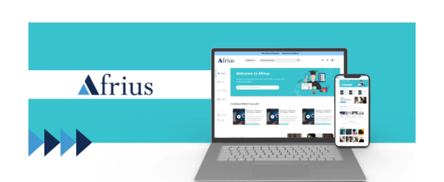 Afrius — A brand that looks like somewhere you'd learn
