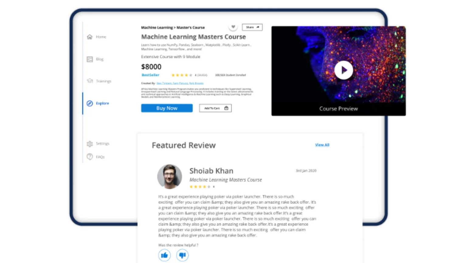 Afrius — The decision page