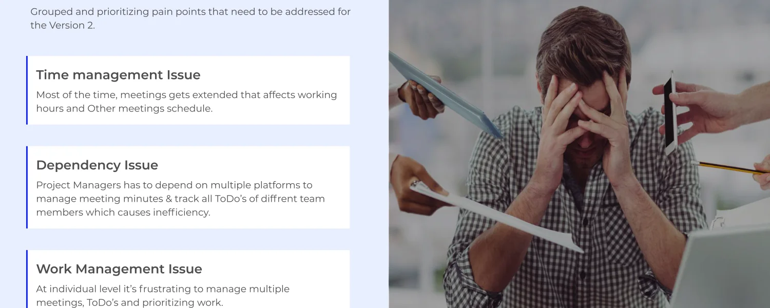 MeetX — Three problems, ranked