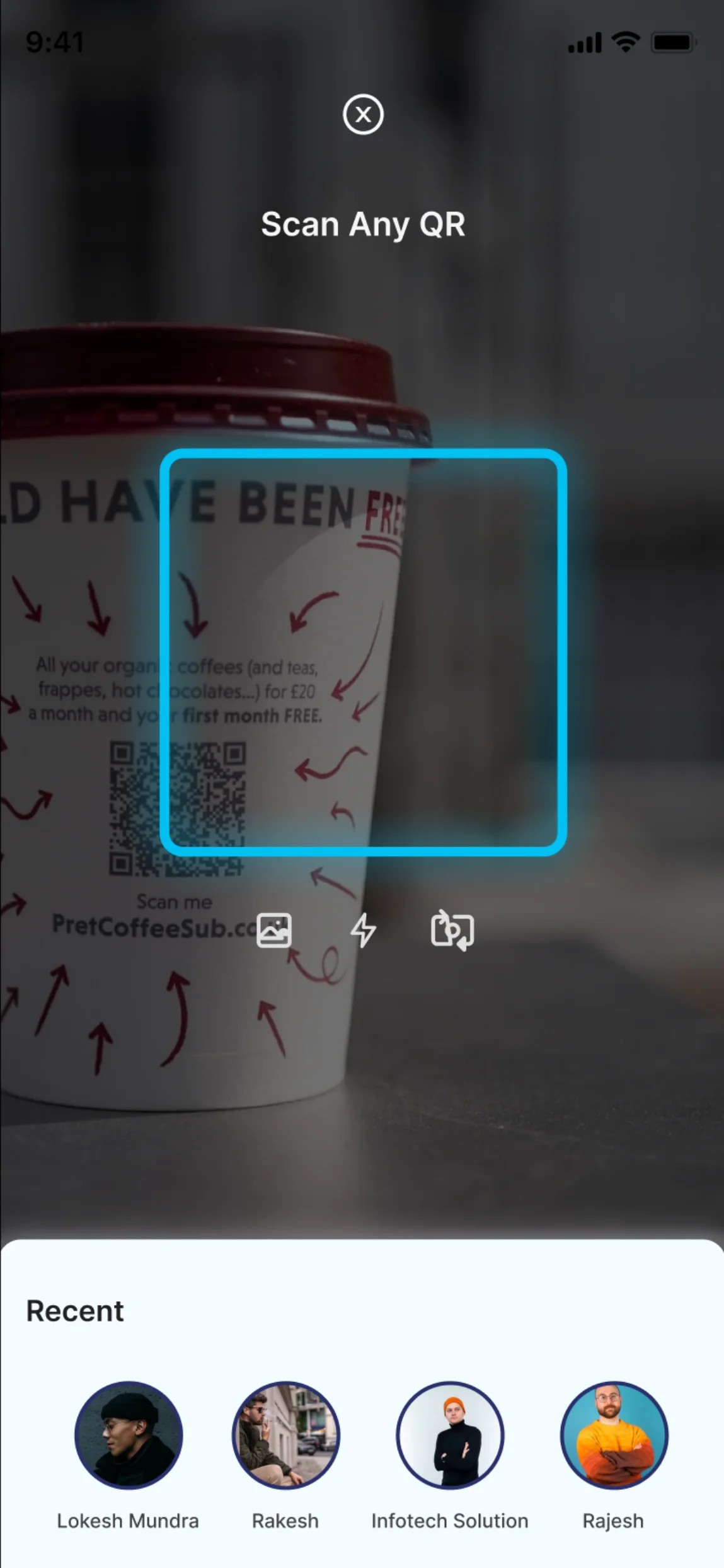 Paytm — Scan and pay