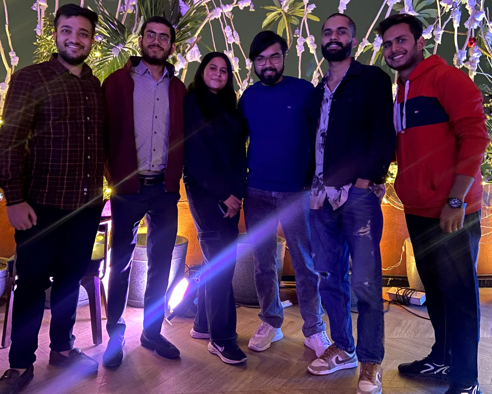 The Tagthose team together at the studio's end-of-year gathering