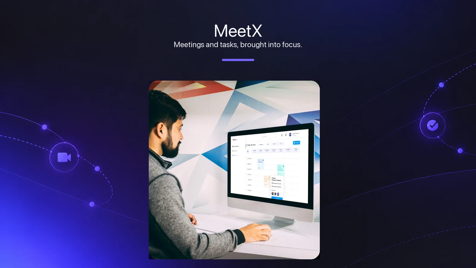 MeetX — product design work by Tagthose